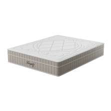 Colchão King Royale Molas Ensacadas (34x193x203) Branco e Bege