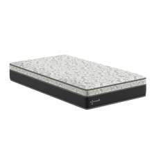 Colchão Solteiro King Amarilis D33 (28x108x198) Preto e Cinza