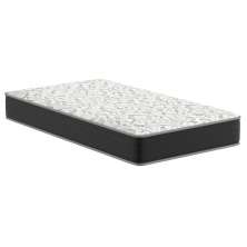 Colchão Solteiro King Hortensia D33 (24x108x198) Preto e Branco