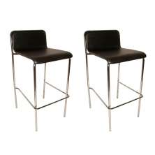 Conjunto com 2 Banquetas Pietro Preto