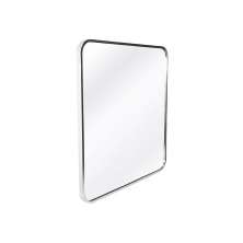 Espelho Decorativo Quadrado Jasmin 60X60 cm Prata