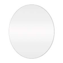 Espelho Decorativo Slim Oval 70x60 cm Natural