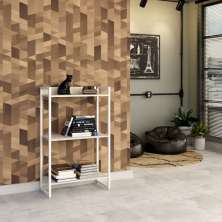 Estante Studio Snow e Branca 60x104 cm