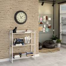 Estante Studio Snow e Branca 80x104 cm