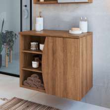Gabinete de Banheiro Laura 1 PT Mel