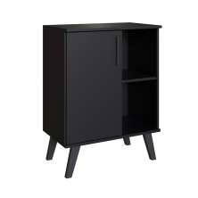 Gabinete de Banheiro Lumia 1 PT Preto