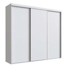 Guarda-Roupa Casal Alya 3 Portas 4 Gavetas Branco