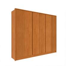 Guarda-Roupa Casal Barcelona 6 Portas 6 Gavetas Cinamomo