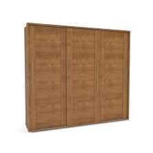 Guarda-Roupa Casal Coimbra Flex 3 Portas 6 Gavetas Freijó