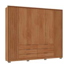 Guarda-Roupa Casal Maximus 6 Portas 6 Gavetas Buriti