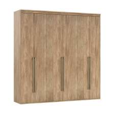 Guarda-Roupa Casal Originale 6 Portas 6 Gavetas Carvalho 267 cm
