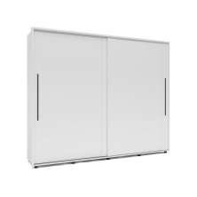 Guarda-Roupa Casal Sevilha Flex 2 Portas 4 Gavetas Branco