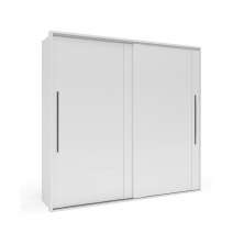 Guarda-Roupa Casal Sevilha Flex com Pés 2 Portas 4 Gavetas Branco 213cm