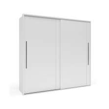Guarda-Roupa Casal Sevilha Flex com Pés 2 Portas 4 Gavetas Branco 217cm