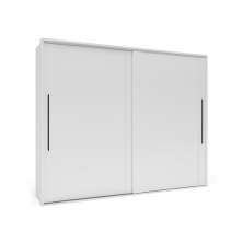 Guarda-Roupa Casal Sevilha Flex com Pés 2 Portas 4 Gavetas Branco
