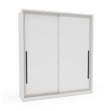 Guarda-Roupa Casal Valência 2 Portas 2 Gavetas Branco