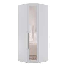 Guarda-Roupa Modulado com Espelho Elite I 1 Porta Branco