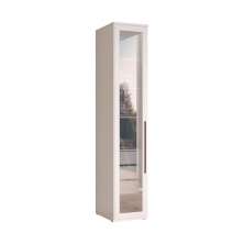 Guarda-Roupa Modulado com Espelho Reflecta Elite III 1 Porta 3 Gavetas Branco