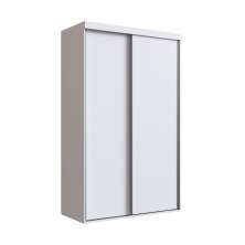 Guarda-Roupa Solteiro Khaterine 2 Portas 2 Gavetas Branco