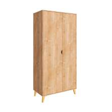 Guarda-Roupa Solteiro Puma 2 Portas Amadeirado