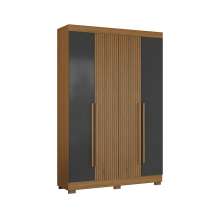 Guarda-Roupa Solteiro Sidney 4 Portas 2 Gavetas Atacama