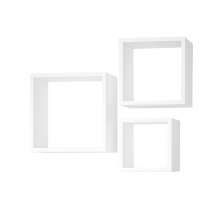 Kit com 3 Nichos Multi Branco