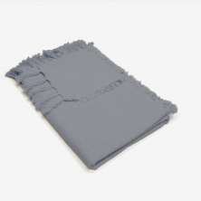 Manta Solid Cinza Claro 140x140 cm