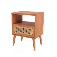 Mesa de Cabeceira Alva 1 Gaveta Freijó