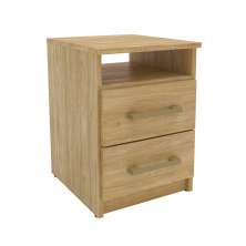 Mesa de Cabeceira Veneza 2 Gavetas Mel