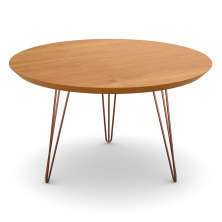 Mesa de Centro Evolution Cinamomo e Cobre 67 cm