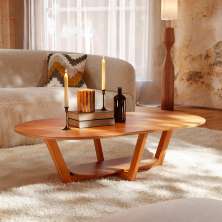 Mesa de Centro Oval Elegance Nature