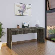 Mesa de Escritório Diretor Carvalho Dark 160 cm