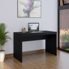 Mesa de Escritório Office Preta 120 cm