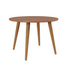 Mesa de Jantar Redonda com Tampo MDF Dani Cinamomo 109 cm