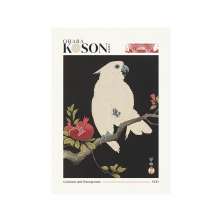 Pôster Decorativo Grandes Artistas Koson Cockatoo 50x70 cm
