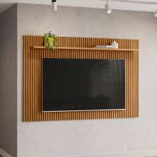 Painel Ripado para TV até 75 Polegadas Gênova Nature