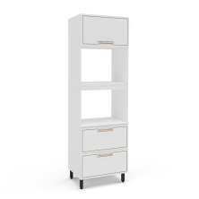 Paneleiro Amara 2 Portas 1 Gaveta Branco