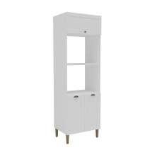 Paneleiro Lavanda 2 Portas Branco 70 cm