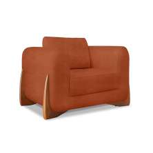 Poltrona Yves Bouclé Terracota