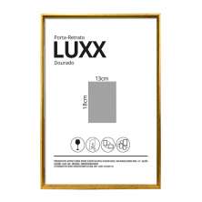 Porta-Retrato 13x18 Luxx Dourado