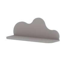 Prateleira Infantil Nuvem 100% MDF Fendi 52 cm
