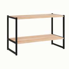 Prateleira Shelf Calvi e Preta 40 cm