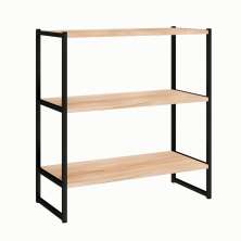 Prateleira Shelf Calvi e Preta 66 cm