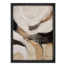 Quadro Abstrato Nuances II com Vidro Colorido 60x90 cm