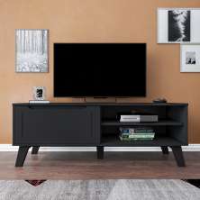 Rack Lotus 1 PT Preto 134 cm