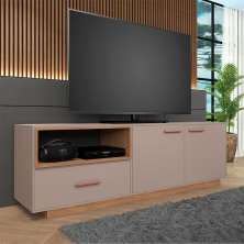 Rack para TV até 85 Polegadas Everest Fendi e Mel 200 cm