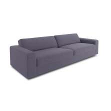 Sofá 3 Lugares Luigi Linho Cinza 180 cm