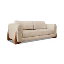 Sofá 4 Lugares Yves Bouclé Bege 250 cm