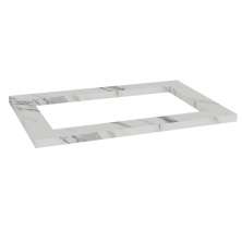 Tampo para Balcão Cooktop 5 Bocas Manhattan Calacatta 80 cm