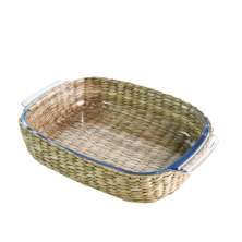 Travessa Retangular Vimini 34x22 cm